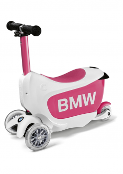 BMW Kids скутер розов